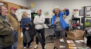 Touring the offices of Partnership for Transportation in North Wales, PA